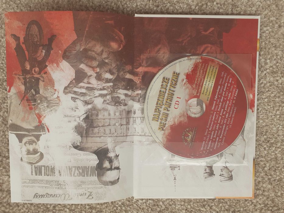 Mała księga Patrioty - śpiewnik +nuty+ 2szt CD