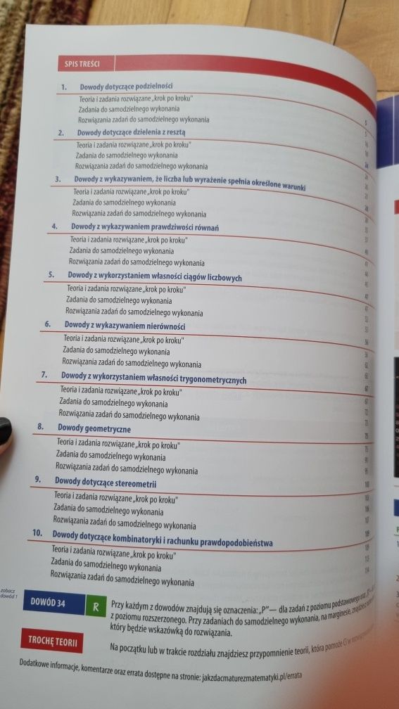 Umiem to dowody matematyczne matura podstawa i rozszerzenie Kulma