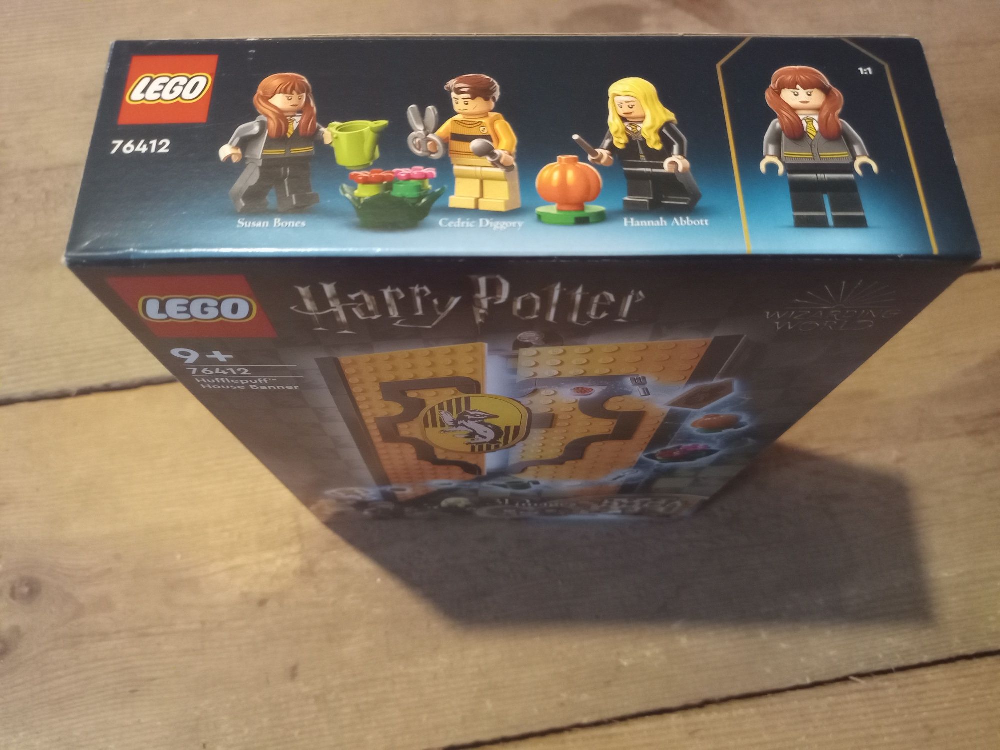 Nowy LEGO Harry Potter 76412 9+ Flaga Hufflepuffu oryginalny Hogwart