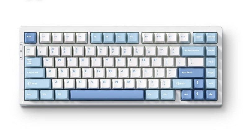 MCHOSE G75 PRO блакитна ігрова механічна клавіатура 75%