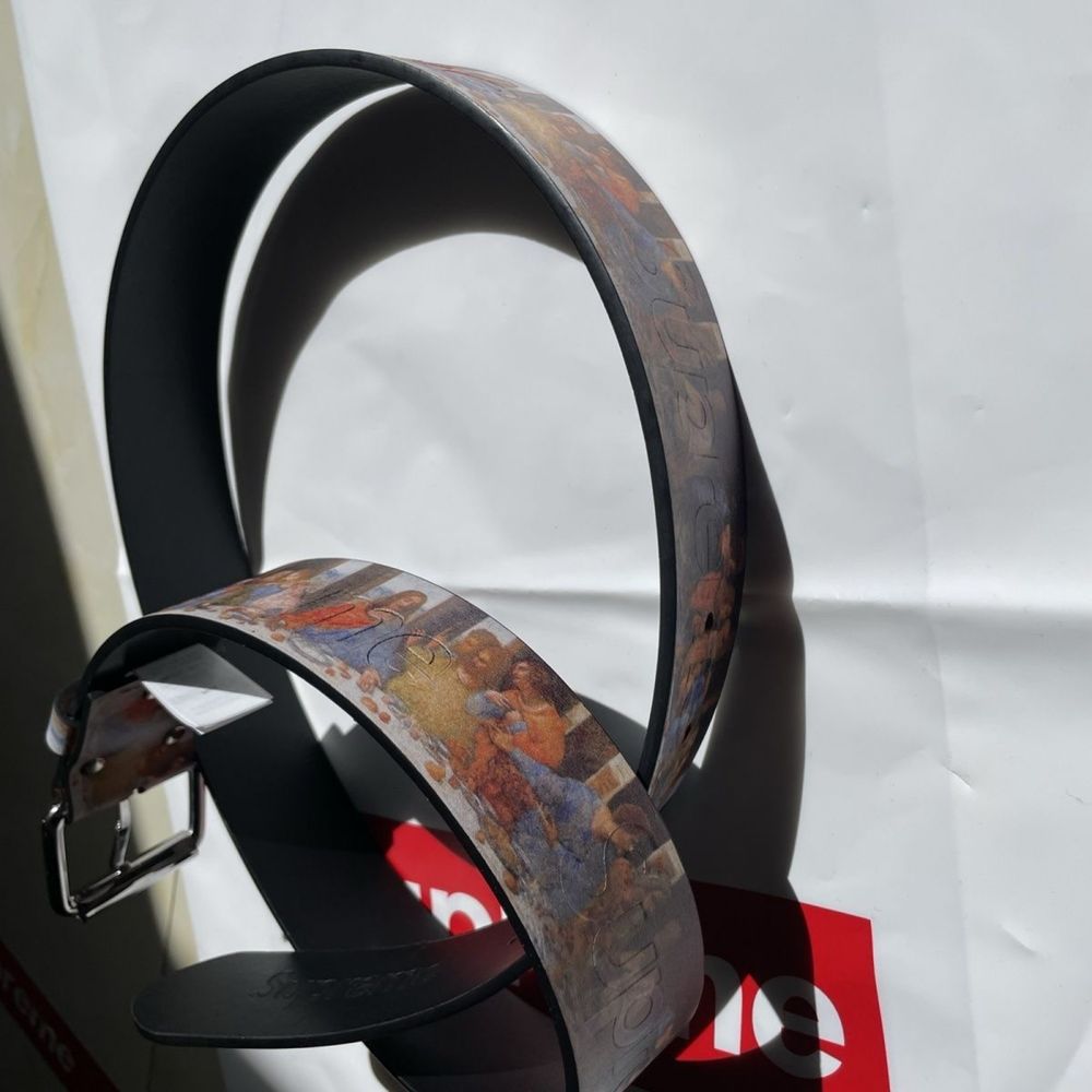 Supreme Last Supper Leather Belt