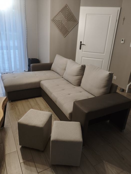 Narożnik z funkcją spania