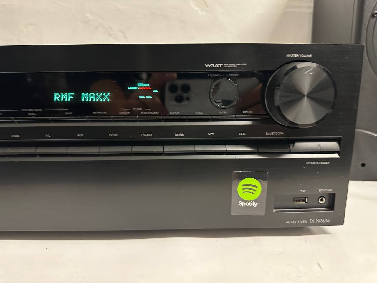 7.2 Amplituner Onkyo TX-NR636, Bluetooth, HDMI,  4 k