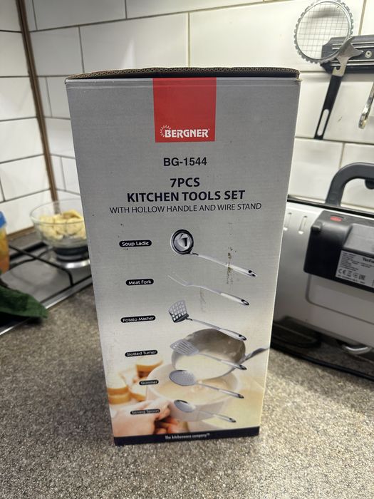 Новий кухонний набір Bergner нержавіюча сталь