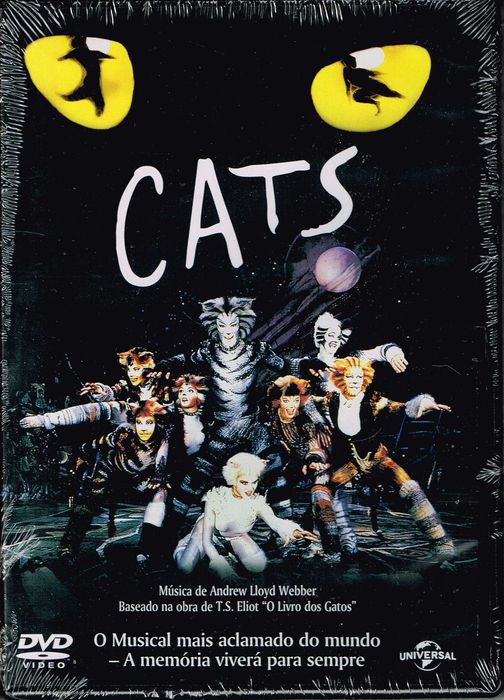 Filme em DVD: Cats (David Mallet) - NOVO! SELADO!