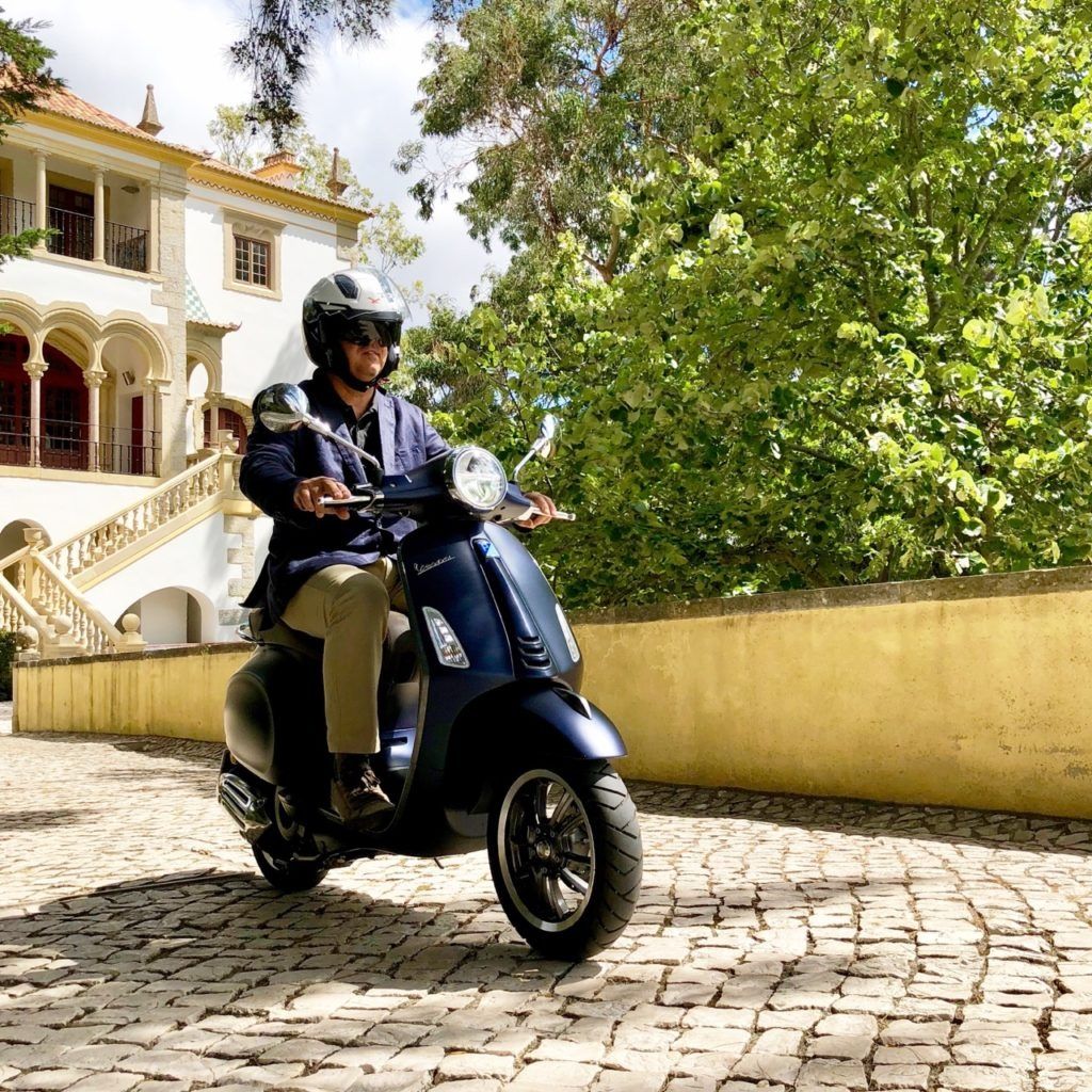 Vespa Primavera Sport 125 azul mate