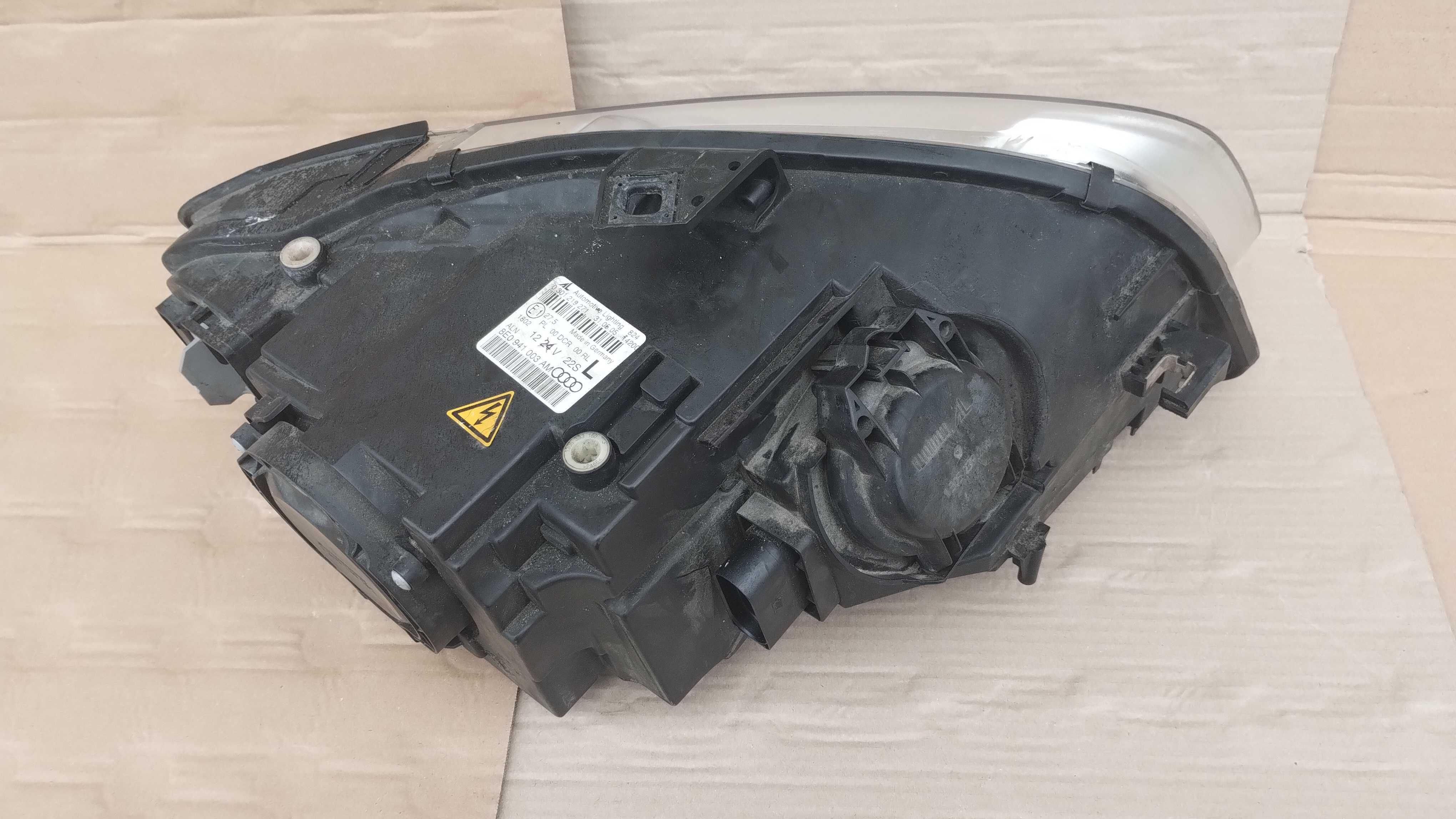 Lampa Przód Lewa Bi Xenon Audi A4 B7 8E 8E0 04-08r Europa