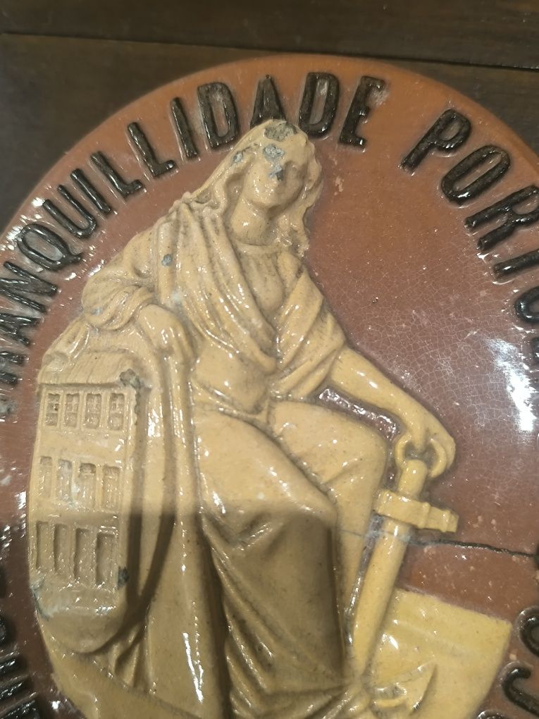 Placa Seguros Tranquilidade Portuenses