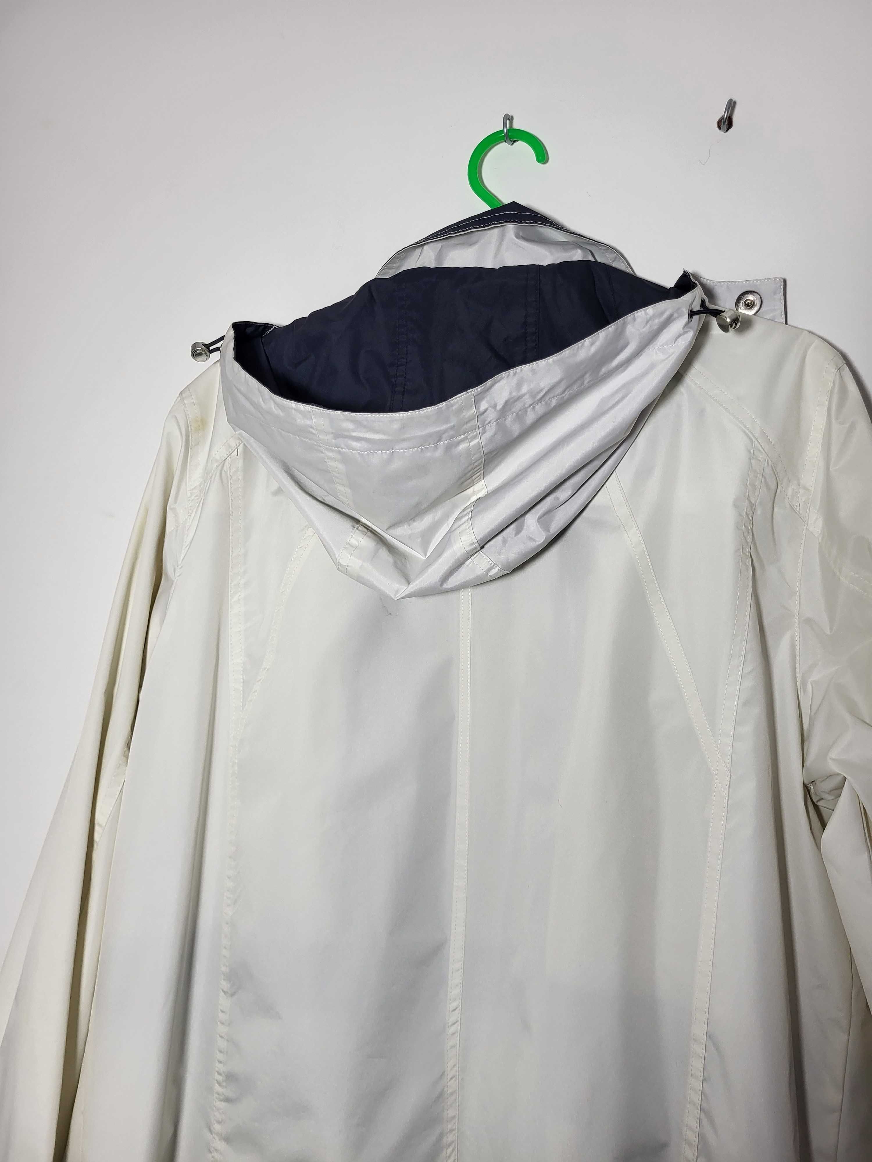 Kurtka damska wiatrówka Attention duża plus size jasna kaptur 42 XL 44