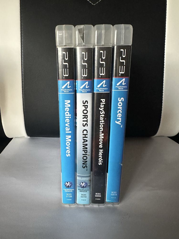 Lote de Jogos PS3 PlayStation Move (4 Jogos)