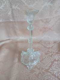 Castiçal de vidro antigo Sec. XIX