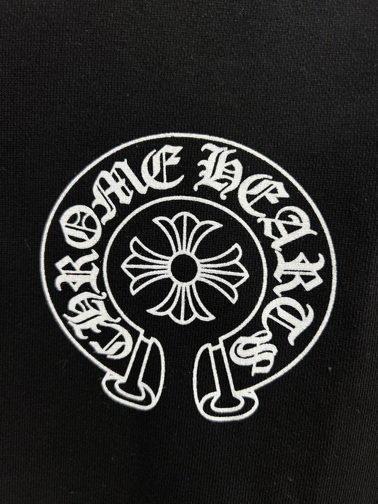 Зіп Худі Chrome Hearts Black Zip Up