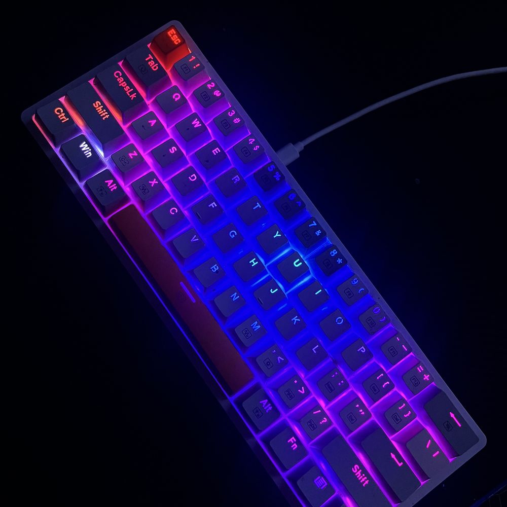 Klawiatura RGB redragon akali 60%