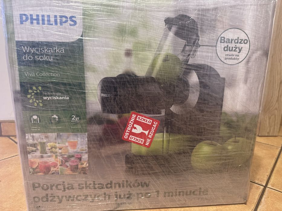 Wyciskarka, wilnoobrotowa philips,