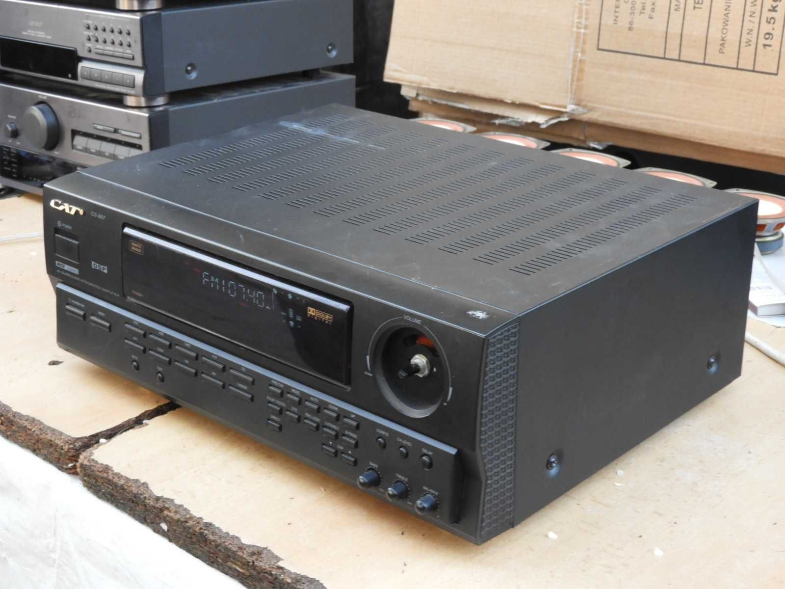 Amplituner Cat CS - 907 do naprawy lub na części
