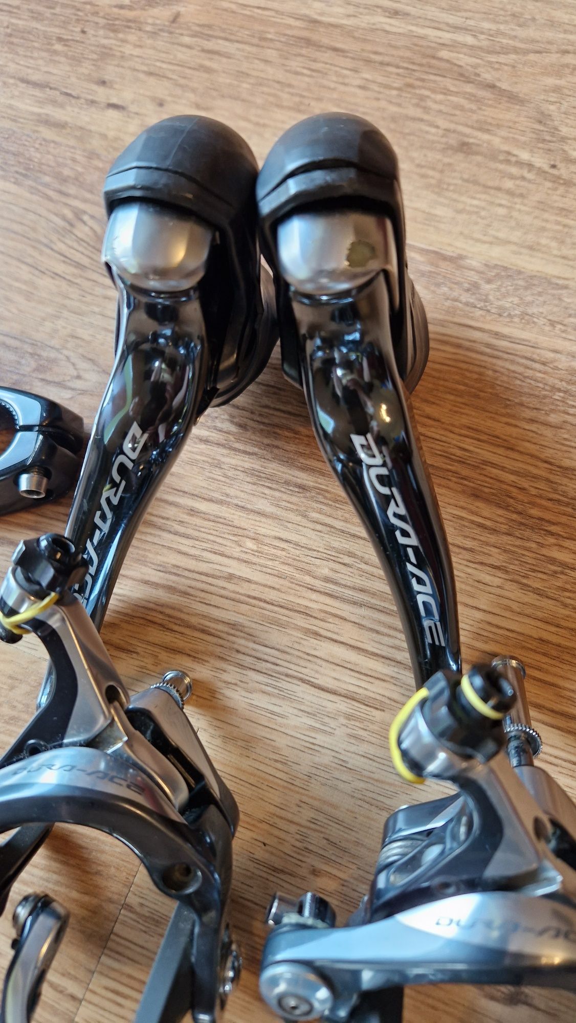 Grupa shimano DURA ACE 9000 klamki przerzutki hamulce korba