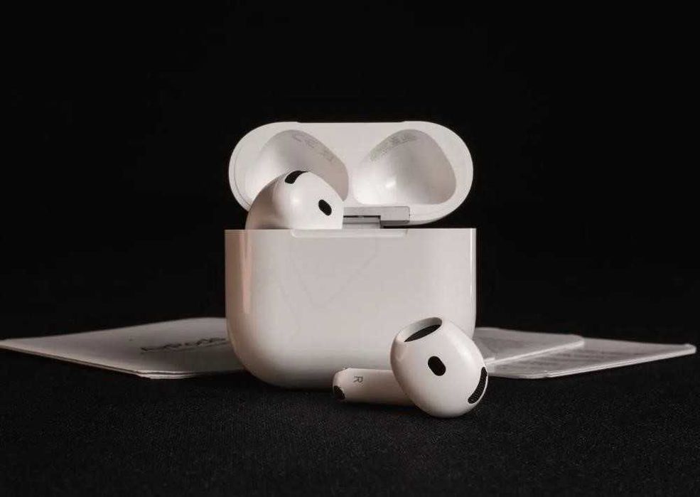 Беспроводные аирподс 4 1в1 с ори Premium качество