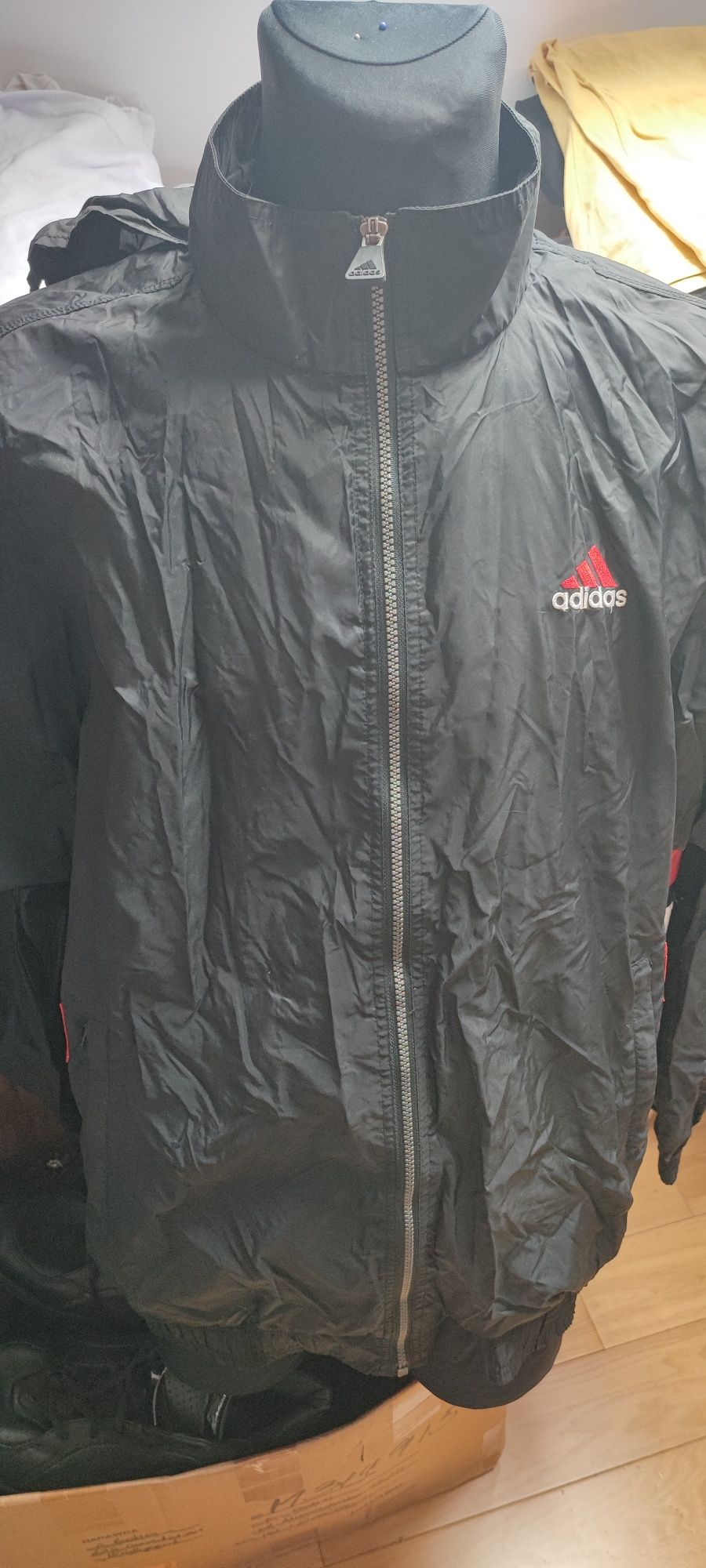 Krótka wiatrowka adidas XL