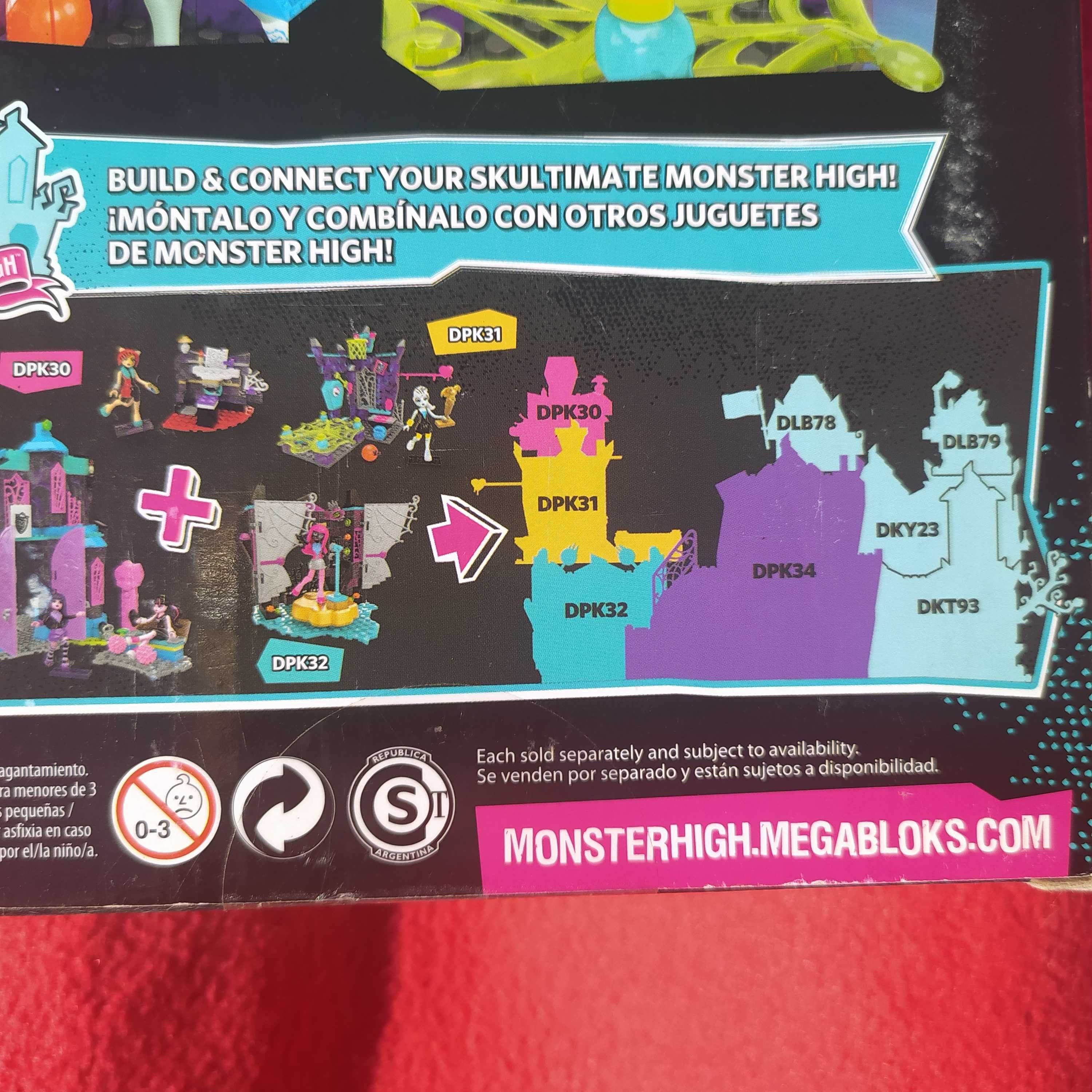 Конструктор для девочек Monster High Mega Bloks Френки оригинал Mattel