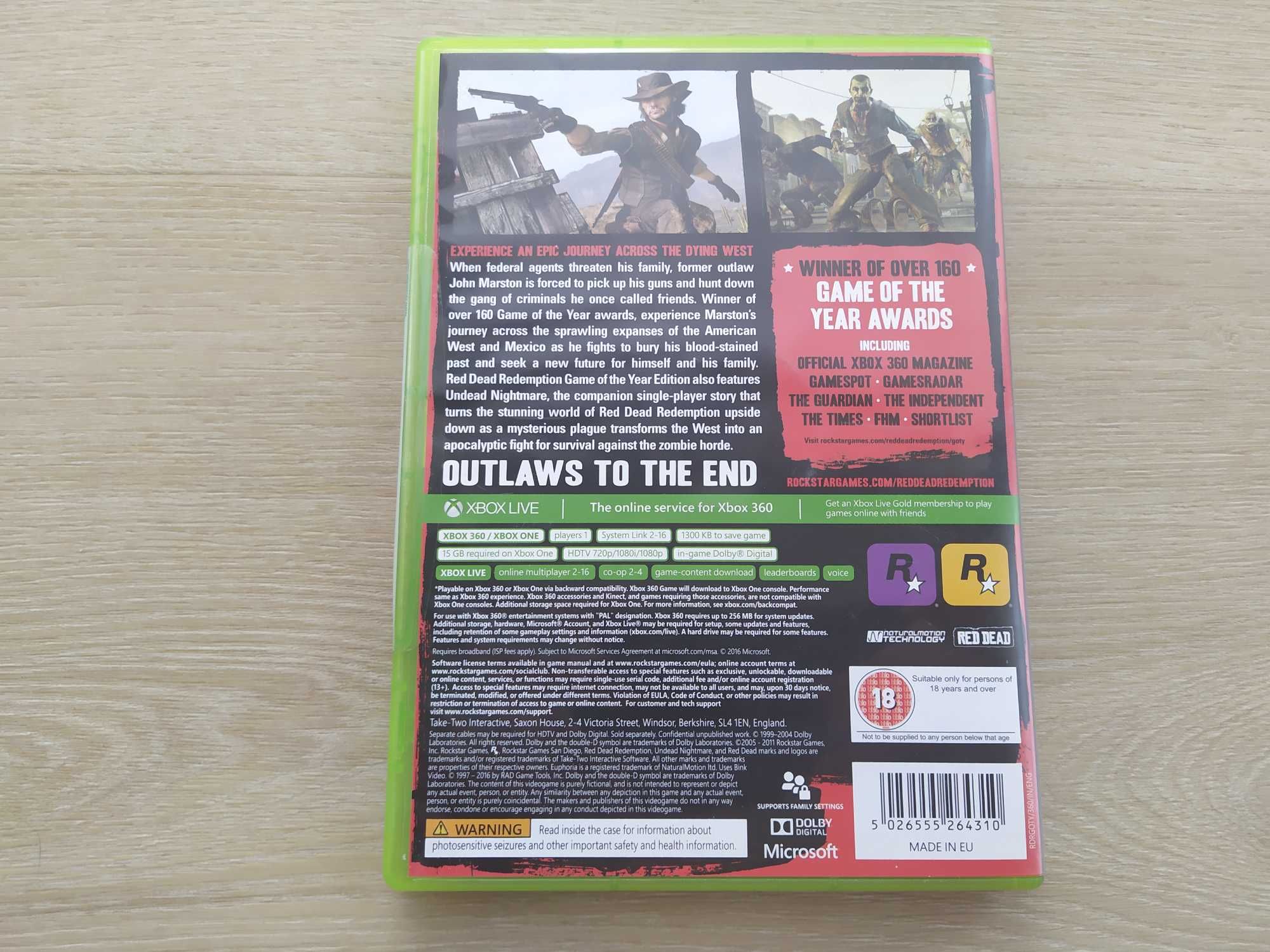 Red Dead Redemption GOTY + Undead Nightmare [XBOX ONE/360/ SERIES X]