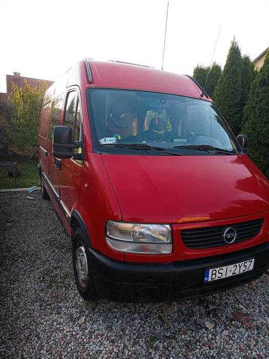 Opel Movano 2000r 2.8dti kamper, klima, Webasto.