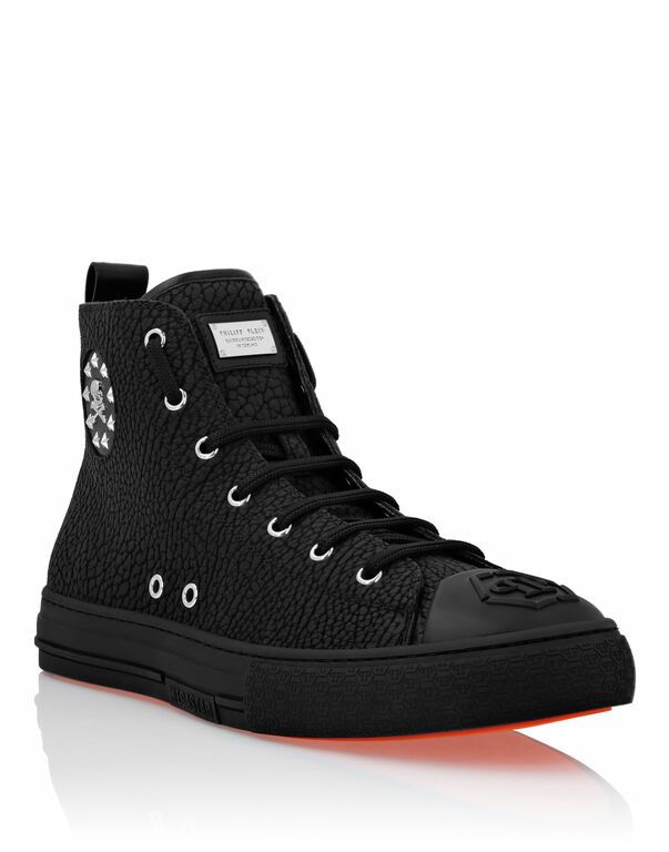 Кросівки, кеди Philipp Plein BLACK ‘Megastar’ high-top sneakers