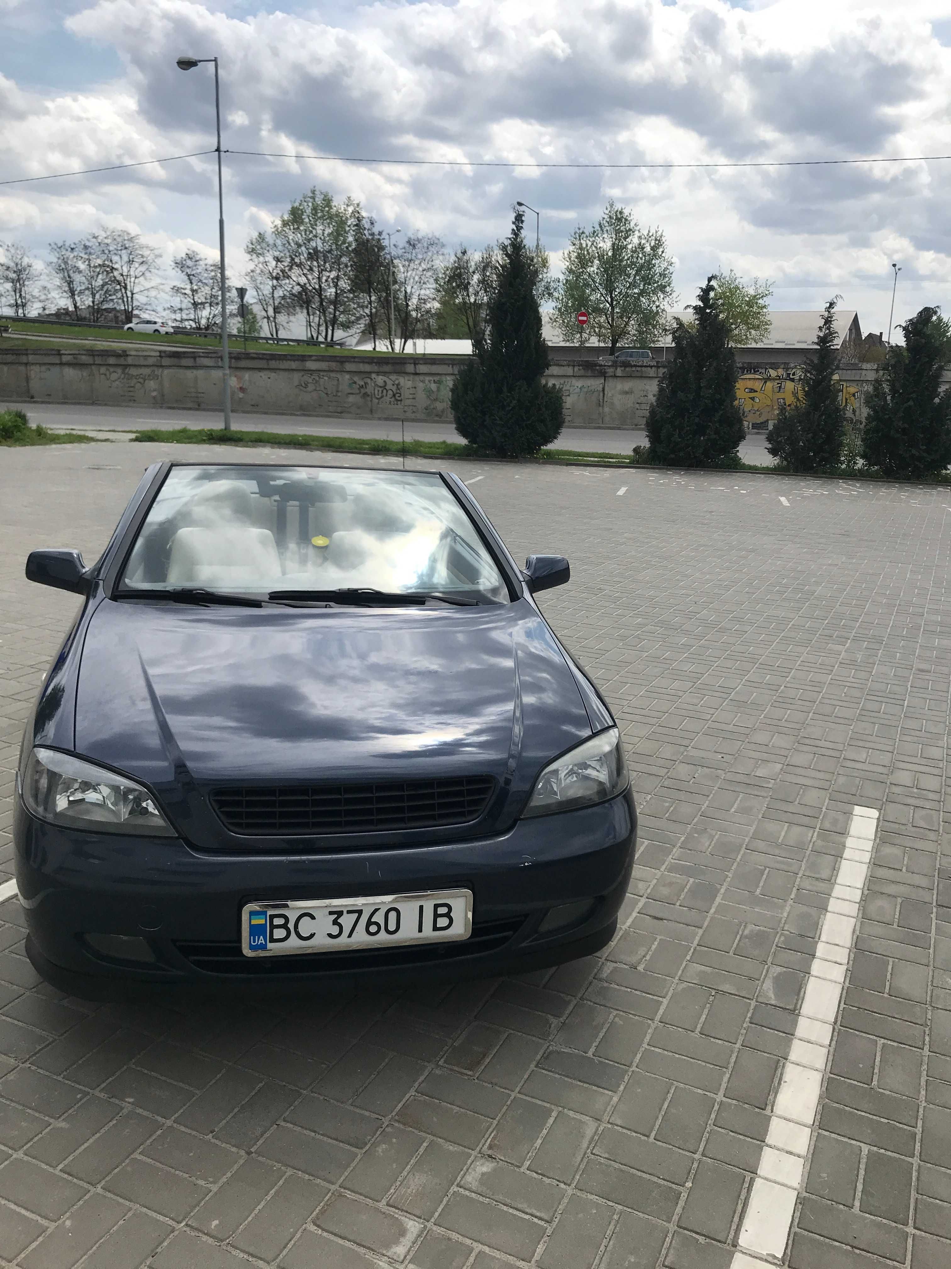 Кабріолет Opel Astra 2002р, 2,2 двигун, 210 тис пробіг