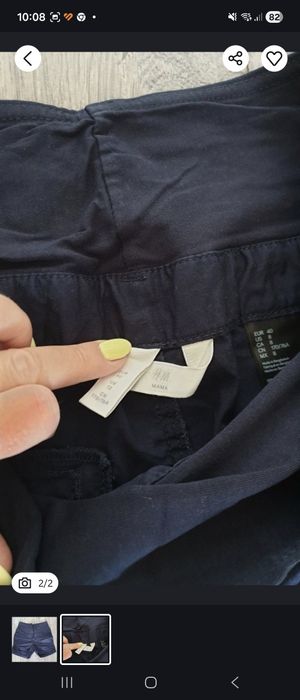 Ubrania ciążowe leginsy, koszula do karmienia, spodenki, sukienka