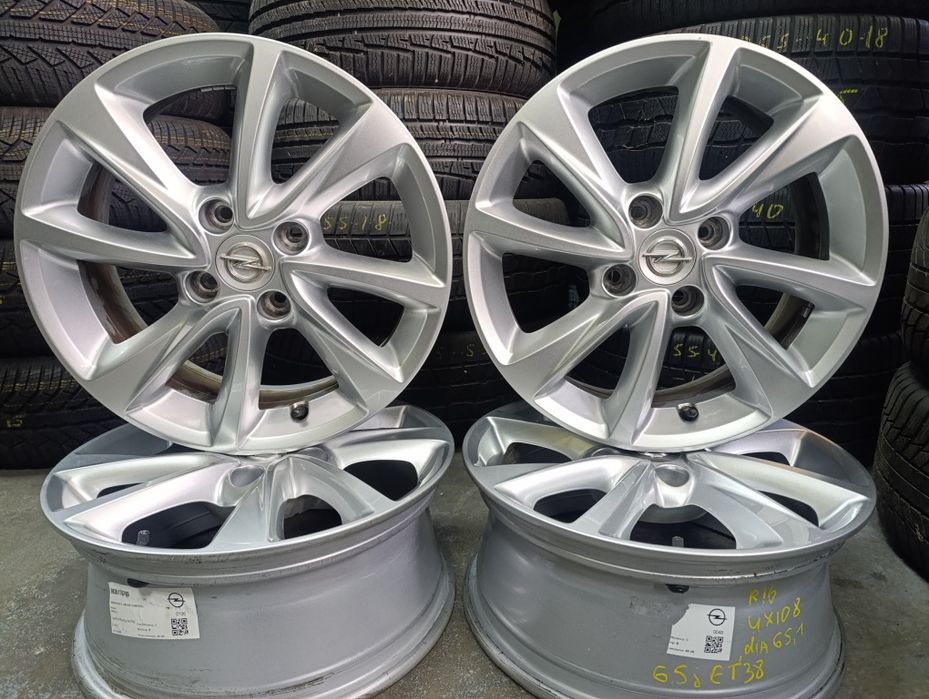 Диски r16 4 108 opel crossland citroën peugeot ford