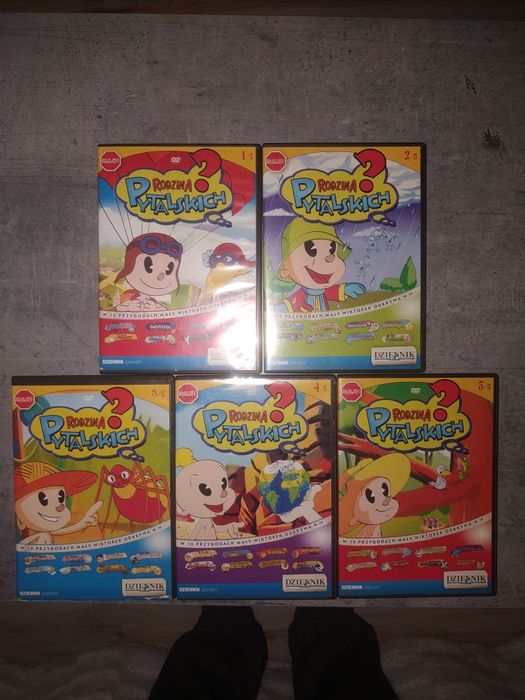 Zestaw płyt DVD dla dzieci