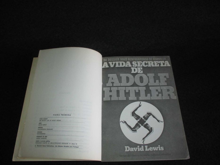 Livro A Vida Secreta de Adolf Hitler David Lewis