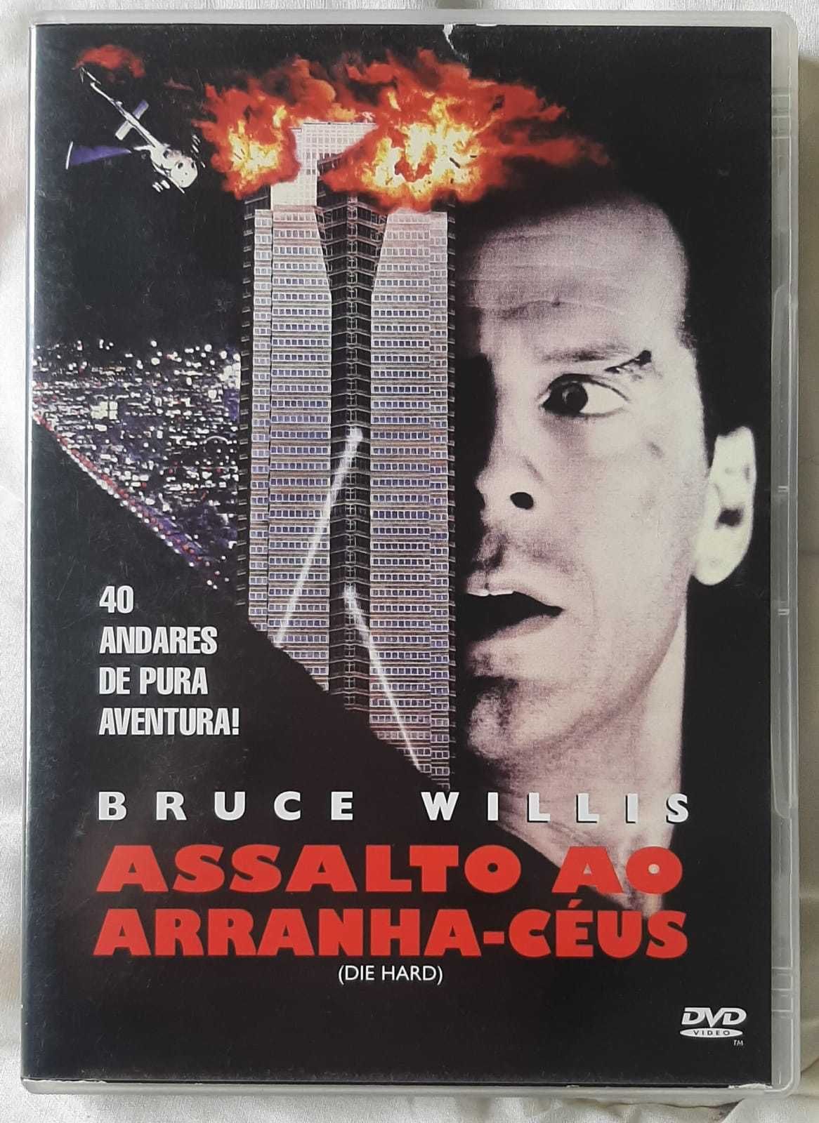 DVD Die Hard, Arma Mortífera, Clube de Combate, Jackie Brown, A Ilha