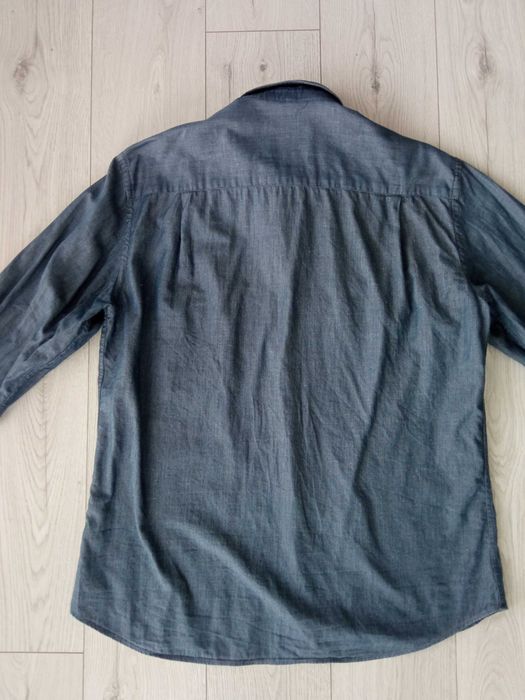 M, Wólczanka, koszula męska, kolor jeansu
