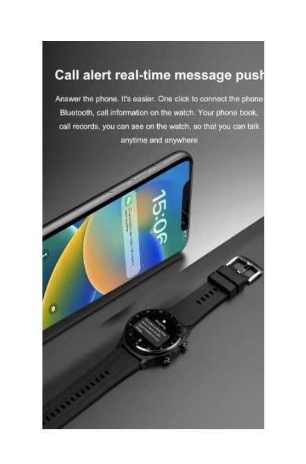 Smartwatch GT66 z bezprzewodowymi słuchawkami Połączenie ttst1310