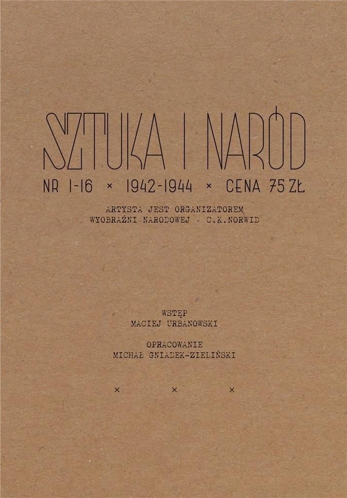 Sztuka I Naród (1942, 1944), Praca Zbiorowa