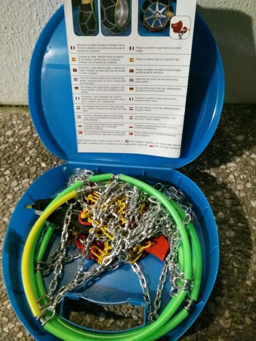 Correntes carro para neve