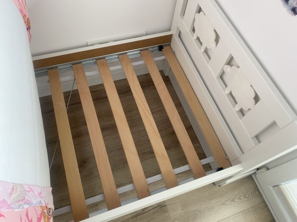 Lóżko Kritter+ materac 70*160 cm (IKEA)- nieużywane