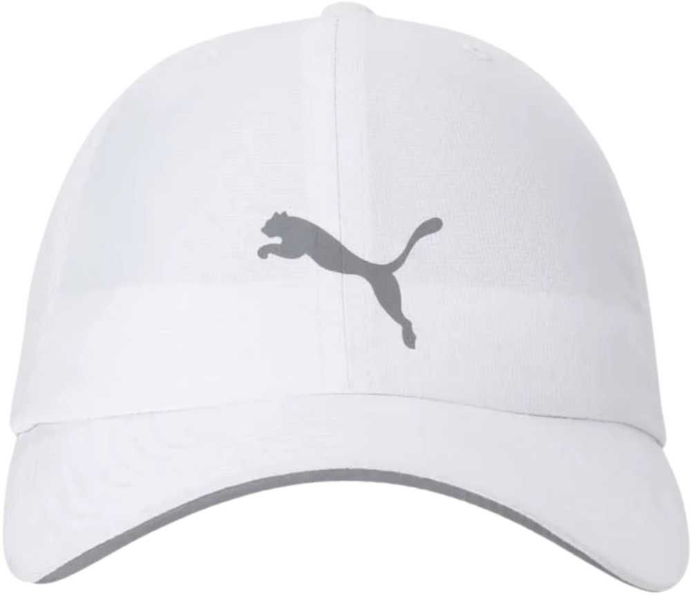 Czapka z daszkiem sportowa biała PUMA Running Cap III
