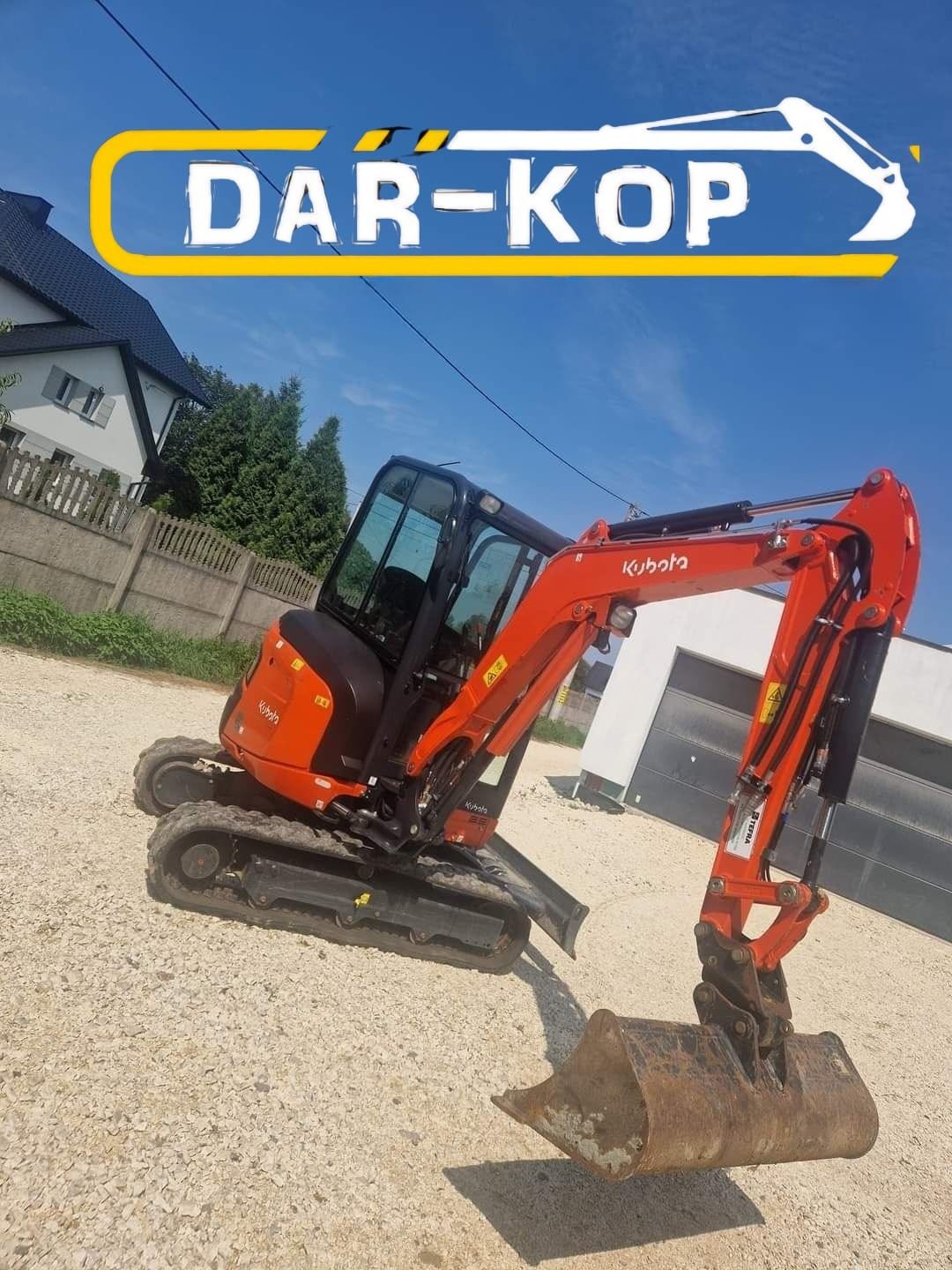 Wynajem Usługi Koparka 3-8 T Wozidlo 3-6T Walec 3 - 5T