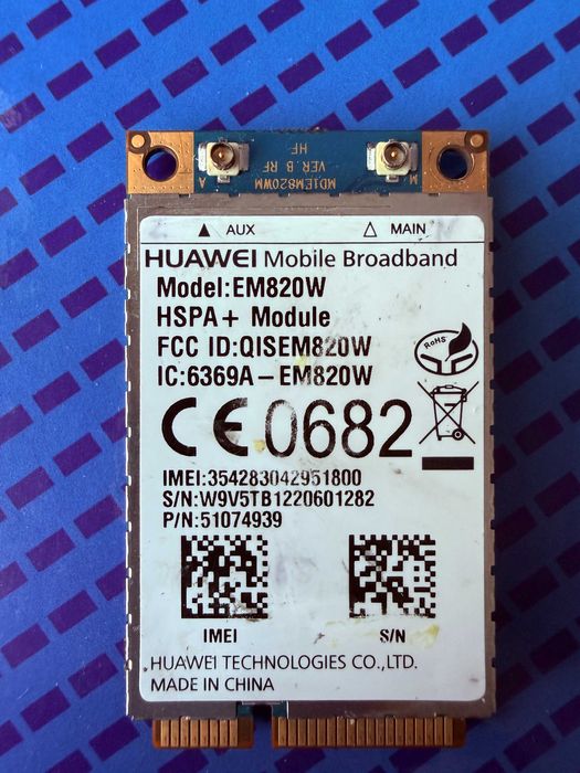 Modem Huawei EM820W WCDMA/HSPA/HSPA+