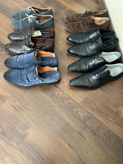 Туфли Santoni в отличном состоянии