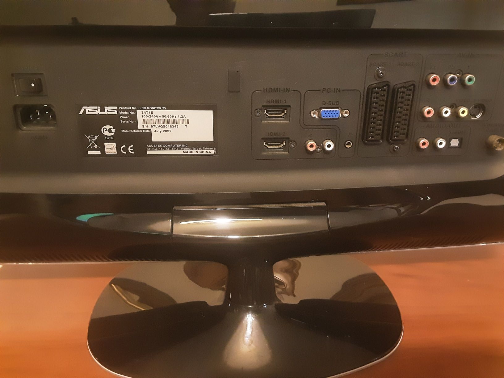 Monitor ASUS FULL HD 1080