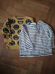 2 sweterki sweter paski Zara buzie next rozmiar 86