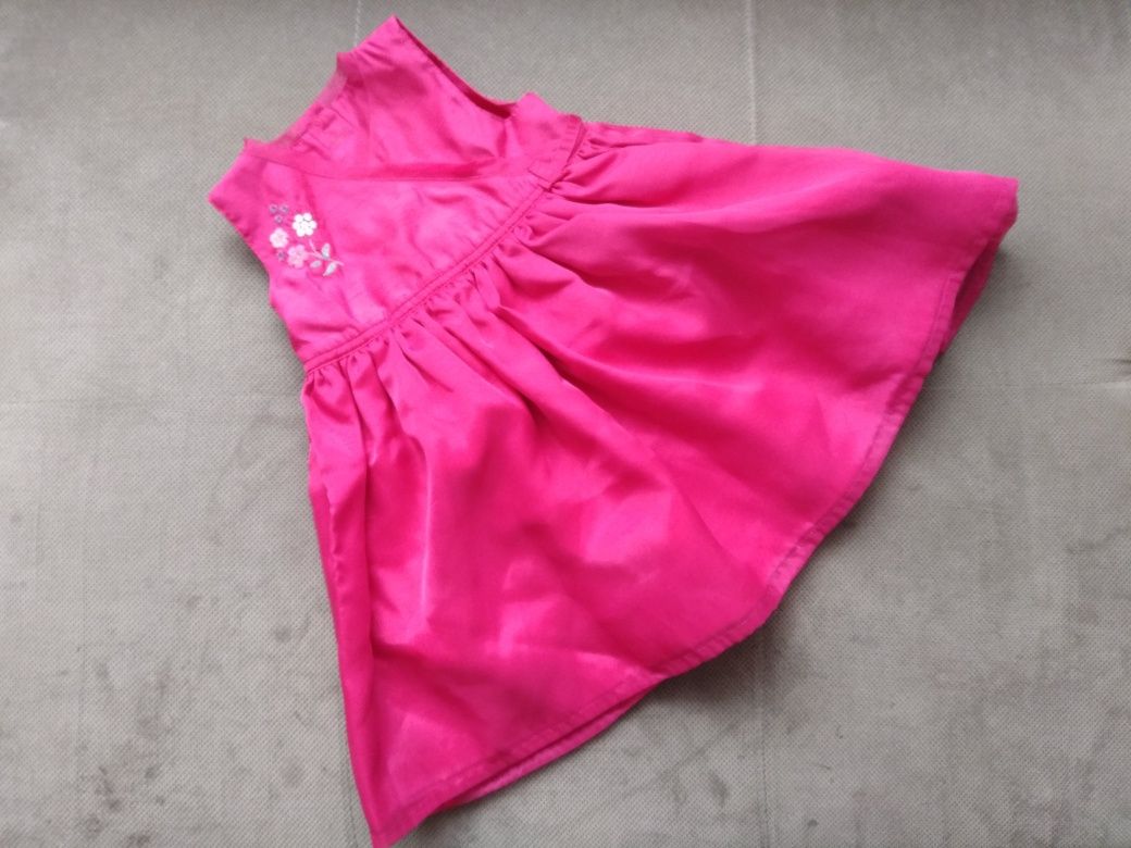 Sukienka dla dziewczynki w rozmiarze 80-86
