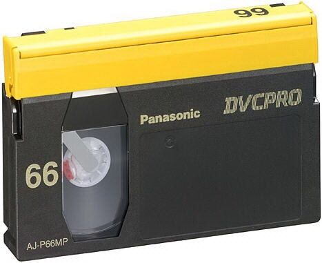 Кассета Panasonic DVCPRO AJ-P66MP