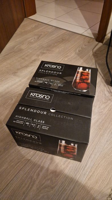 Krosno Highball glass, zestaw szklanek 6 szt typu long
