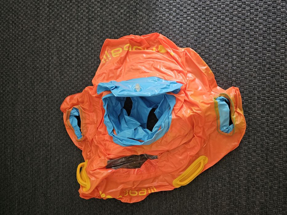 Boia cadeira para bebe para piscina ou praia com pegas