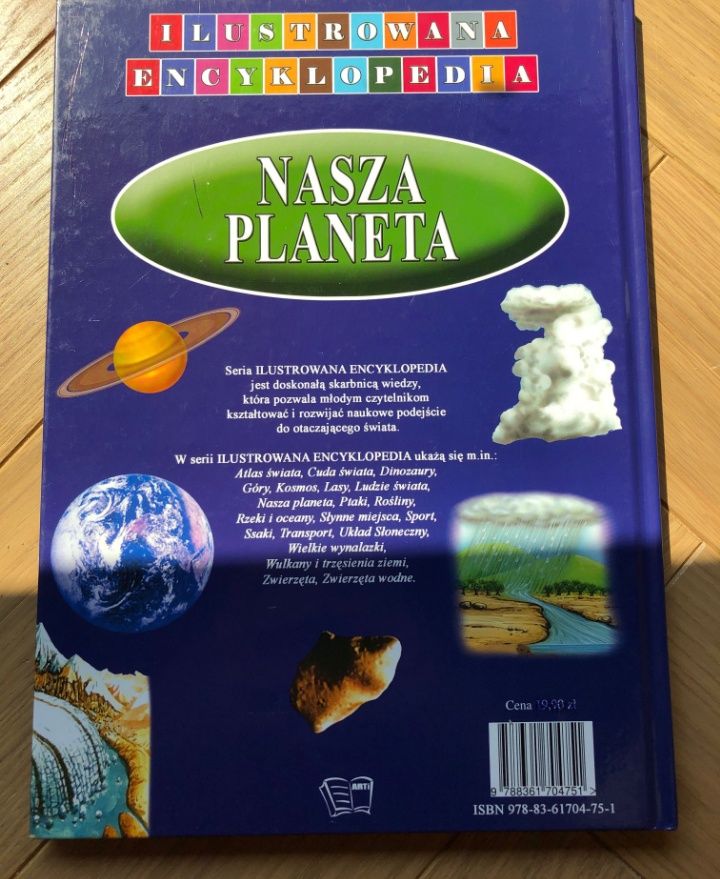 Książka- Nasza planeta