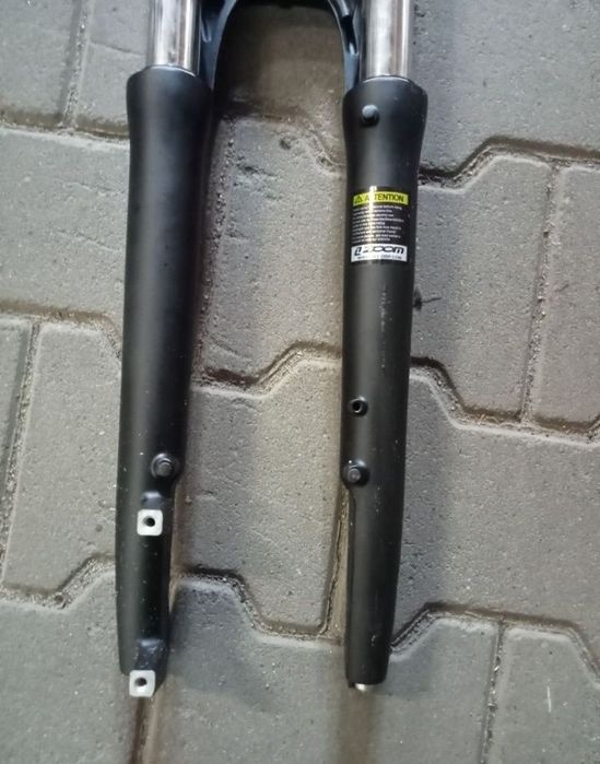 Nowy amortyzator zoom corratec pod koła 28 pod tarcze
