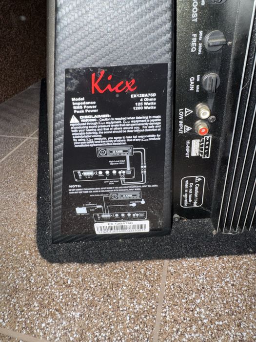 Активний сабвуфер Кісх EX12BA76D